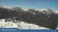 Archiv Foto Webcam Turracher Höhe: Blick Richtung Tal 10:00