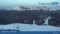 Archiv Foto Webcam Turracher Höhe: Blick Richtung Tal 18:00