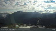 Archiv Foto Webcam Turracher Höhe: Blick Richtung Tal 07:00