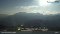 Archiv Foto Webcam Turracher Höhe: Blick Richtung Tal 06:00