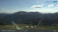 Archiv Foto Webcam Turracher Höhe: Blick Richtung Tal 08:00