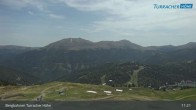 Archiv Foto Webcam Turracher Höhe: Blick Richtung Tal 10:00