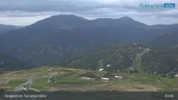 Archiv Foto Webcam Turracher Höhe: Blick Richtung Tal 00:00