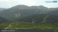 Archiv Foto Webcam Turracher Höhe: Blick Richtung Tal 10:00