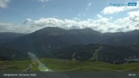 Archiv Foto Webcam Turracher Höhe: Blick Richtung Tal 08:00