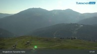 Archiv Foto Webcam Turracher Höhe: Blick Richtung Tal 06:00