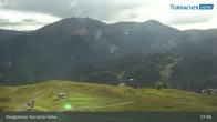 Archiv Foto Webcam Turracher Höhe: Blick Richtung Tal 07:00