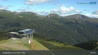 Archiv Foto Webcam Turracher Höhe: Blick Richtung Tal 08:00