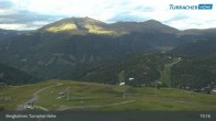 Archiv Foto Webcam Turracher Höhe: Blick Richtung Tal 18:00