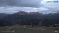 Archiv Foto Webcam Turracher Höhe: Blick Richtung Tal 02:00