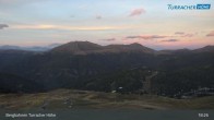 Archiv Foto Webcam Turracher Höhe: Blick Richtung Tal 20:00