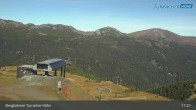 Archiv Foto Webcam Turracher Höhe: Blick Richtung Tal 10:00
