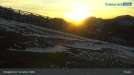 Archiv Foto Webcam Turracher Höhe: Blick Richtung Tal 04:00