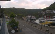 Archiv Foto Webcam Cochem Uferpromenade - Blick auf die Mosel 05:00