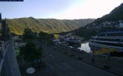 Archiv Foto Webcam Cochem Uferpromenade - Blick auf die Mosel 06:00