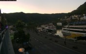 Archiv Foto Webcam Cochem Uferpromenade - Blick auf die Mosel 19:00