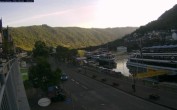 Archiv Foto Webcam Cochem Uferpromenade - Blick auf die Mosel 06:00