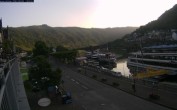 Archiv Foto Webcam Cochem Uferpromenade - Blick auf die Mosel 05:00