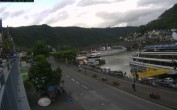 Archiv Foto Webcam Cochem Uferpromenade - Blick auf die Mosel 17:00