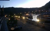 Archiv Foto Webcam Cochem Uferpromenade - Blick auf die Mosel 03:00