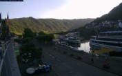 Archiv Foto Webcam Cochem Uferpromenade - Blick auf die Mosel 05:00