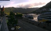 Archiv Foto Webcam Cochem Uferpromenade - Blick auf die Mosel 06:00