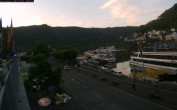 Archiv Foto Webcam Cochem Uferpromenade - Blick auf die Mosel 19:00
