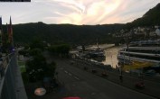 Archiv Foto Webcam Cochem Uferpromenade - Blick auf die Mosel 20:00