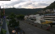 Archiv Foto Webcam Cochem Uferpromenade - Blick auf die Mosel 19:00
