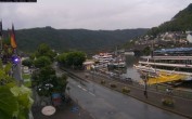 Archiv Foto Webcam Cochem Uferpromenade - Blick auf die Mosel 19:00