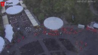 Archiv Foto Webcam Wien - Rathausplatz 19:00