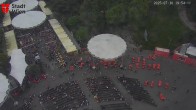 Archived image Webcam Vienna - City Hall 19:00