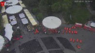 Archiv Foto Webcam Wien - Rathausplatz 19:00