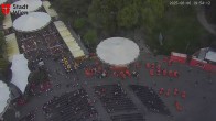 Archiv Foto Webcam Wien - Rathausplatz 19:00
