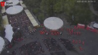 Archiv Foto Webcam Wien - Rathausplatz 19:00