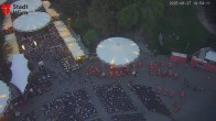 Archiv Foto Webcam Wien - Rathausplatz 19:00