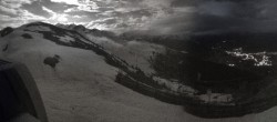 Archiv Foto Webcam Thyon: Bergstation Etherolla Gondel 01:00