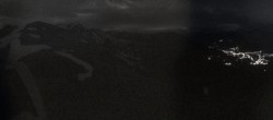 Archiv Foto Webcam Thyon: Bergstation Etherolla Gondel 23:00