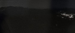 Archiv Foto Webcam Thyon: Bergstation Etherolla Gondel 23:00