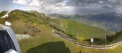 Archiv Foto Webcam Thyon: Bergstation Etherolla Gondel 07:00