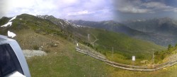 Archiv Foto Webcam Thyon: Bergstation Etherolla Gondel 09:00