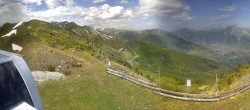 Archived image Webcam Thyon: top station Etherolla 09:00