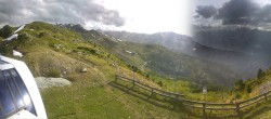Archiv Foto Webcam Thyon: Bergstation Etherolla Gondel 17:00