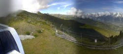 Archiv Foto Webcam Thyon: Bergstation Etherolla Gondel 09:00