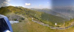 Archiv Foto Webcam Thyon: Bergstation Etherolla Gondel 09:00
