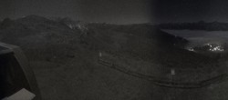 Archiv Foto Webcam Thyon: Bergstation Etherolla Gondel 01:00