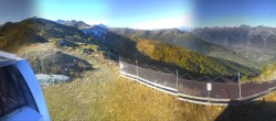 Archiv Foto Webcam Thyon: Bergstation Etherolla Gondel 09:00
