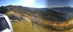 Archiv Foto Webcam Thyon: Bergstation Etherolla Gondel 15:00