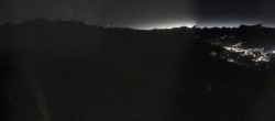 Archiv Foto Webcam Thyon: Bergstation Etherolla Gondel 19:00