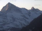 Archived image Webcam Thyon: Les Masses - View of Dent Blanche and Matterhorn 01:00